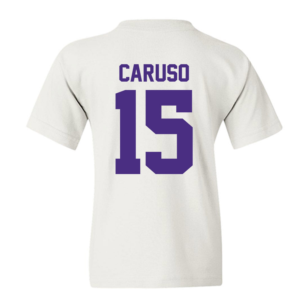 Northwestern - NCAA Baseball : Charlie Caruso - Youth T-Shirt-1