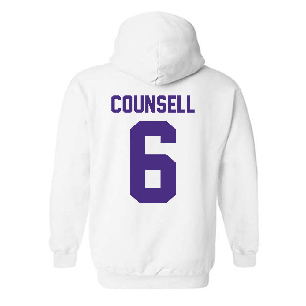 Northwestern - NCAA Baseball : Jack Counsell - Hooded Sweatshirt-1