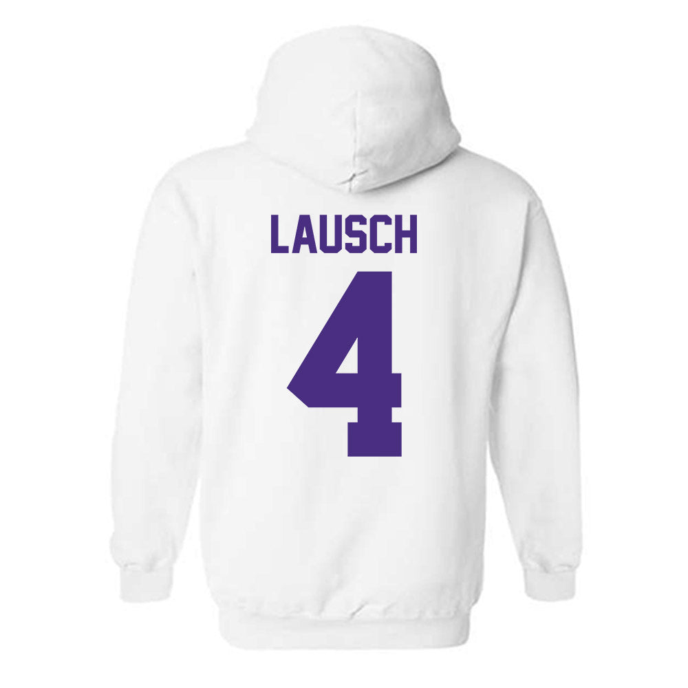 Northwestern - NCAA Baseball : Jack Lausch - Hooded Sweatshirt-1