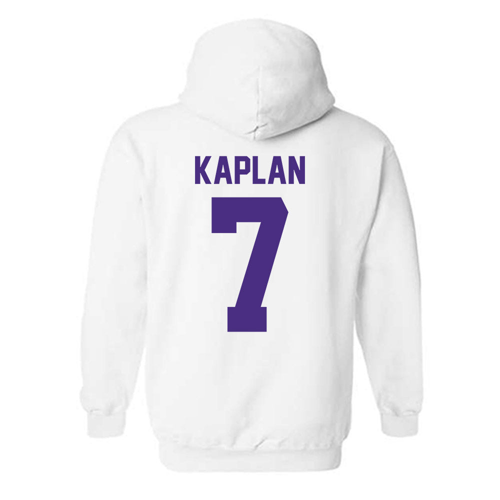 Northwestern - NCAA Baseball : Marty Kaplan - Hooded Sweatshirt-1