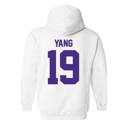 Northwestern - NCAA Baseball : Jake Yang - Hooded Sweatshirt-1