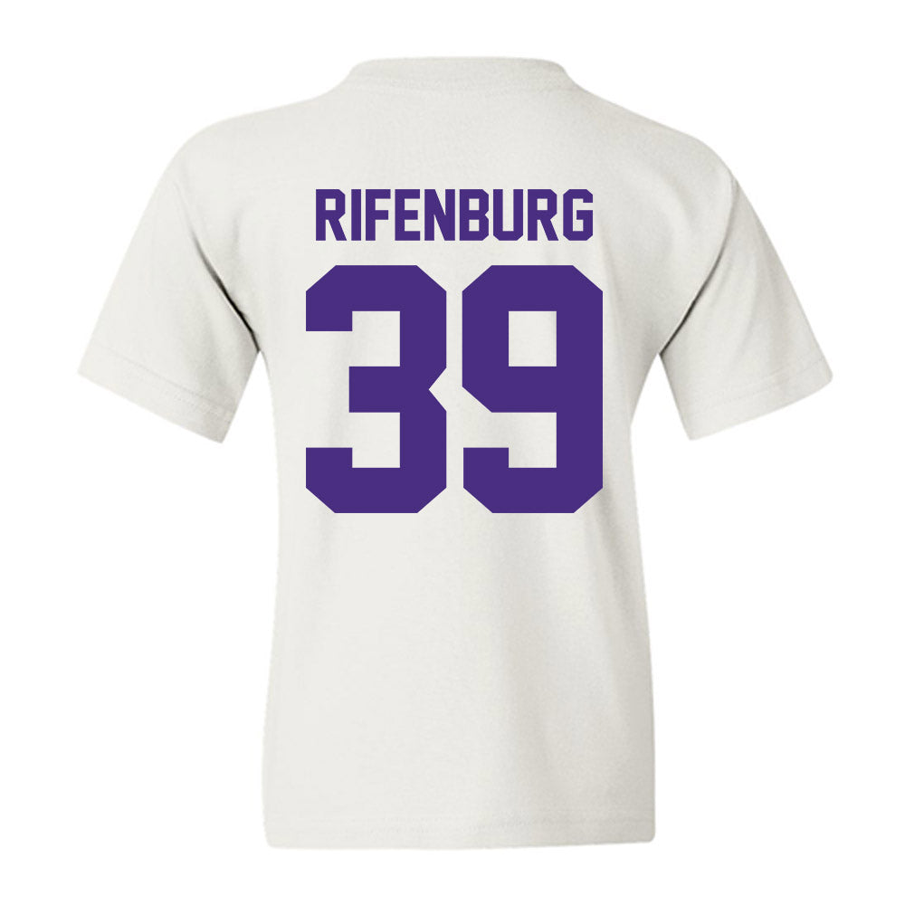 Northwestern - NCAA Baseball : Jake Rifenburg - Youth T-Shirt-1