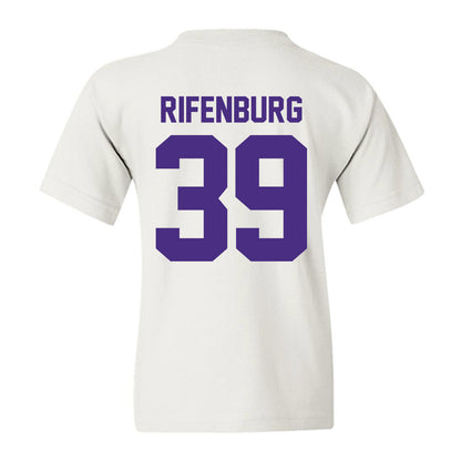 Northwestern - NCAA Baseball : Jake Rifenburg - Youth T-Shirt-1