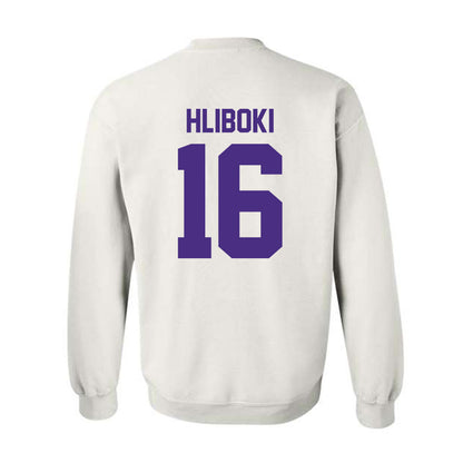 Northwestern - NCAA Baseball : Sam Hliboki - Crewneck Sweatshirt-1