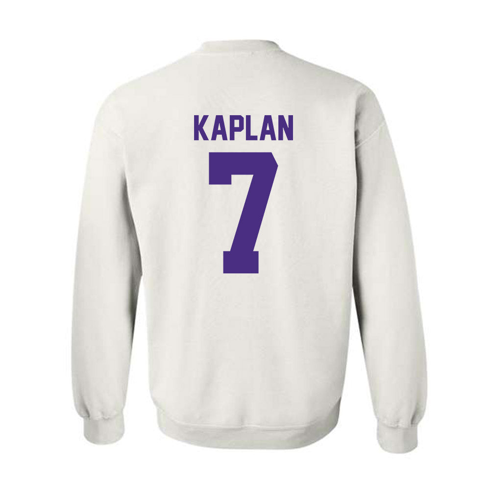 Northwestern - NCAA Baseball : Marty Kaplan - Crewneck Sweatshirt-1