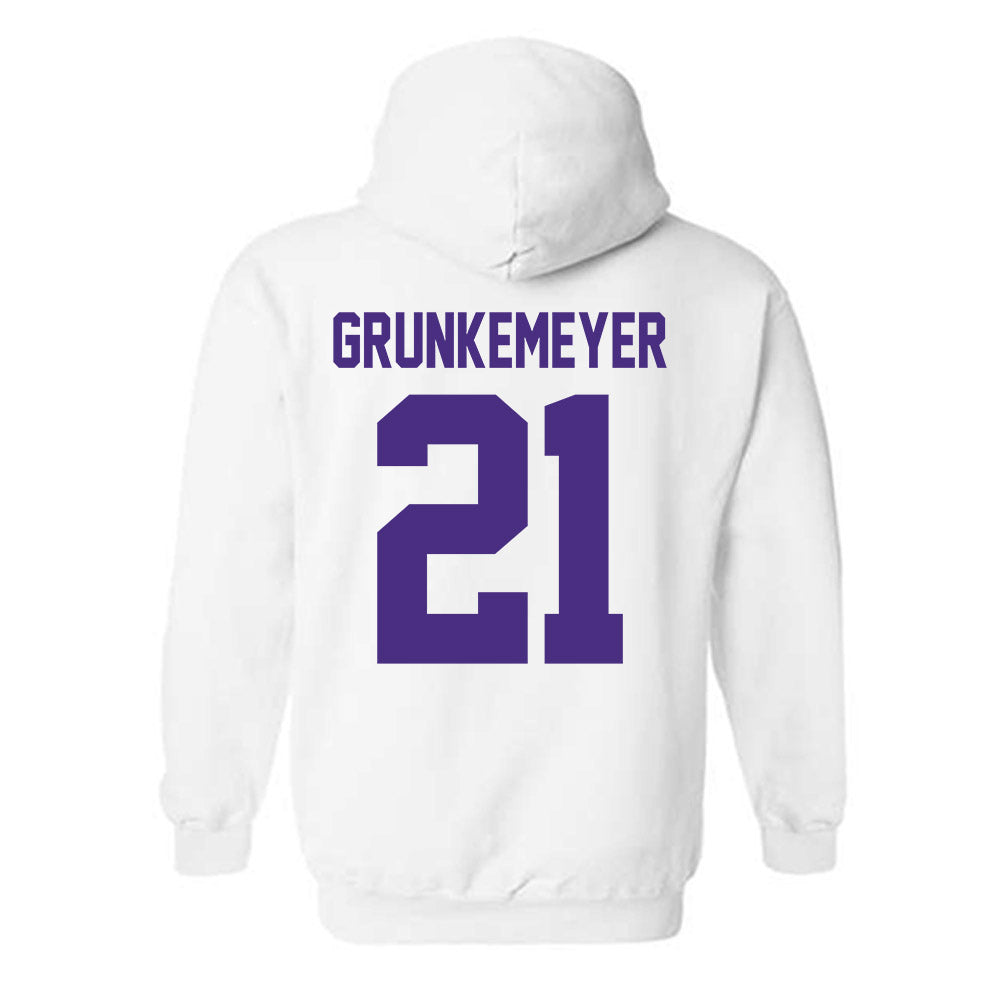 Northwestern - NCAA Baseball : Jack Grunkemeyer - Hooded Sweatshirt-1