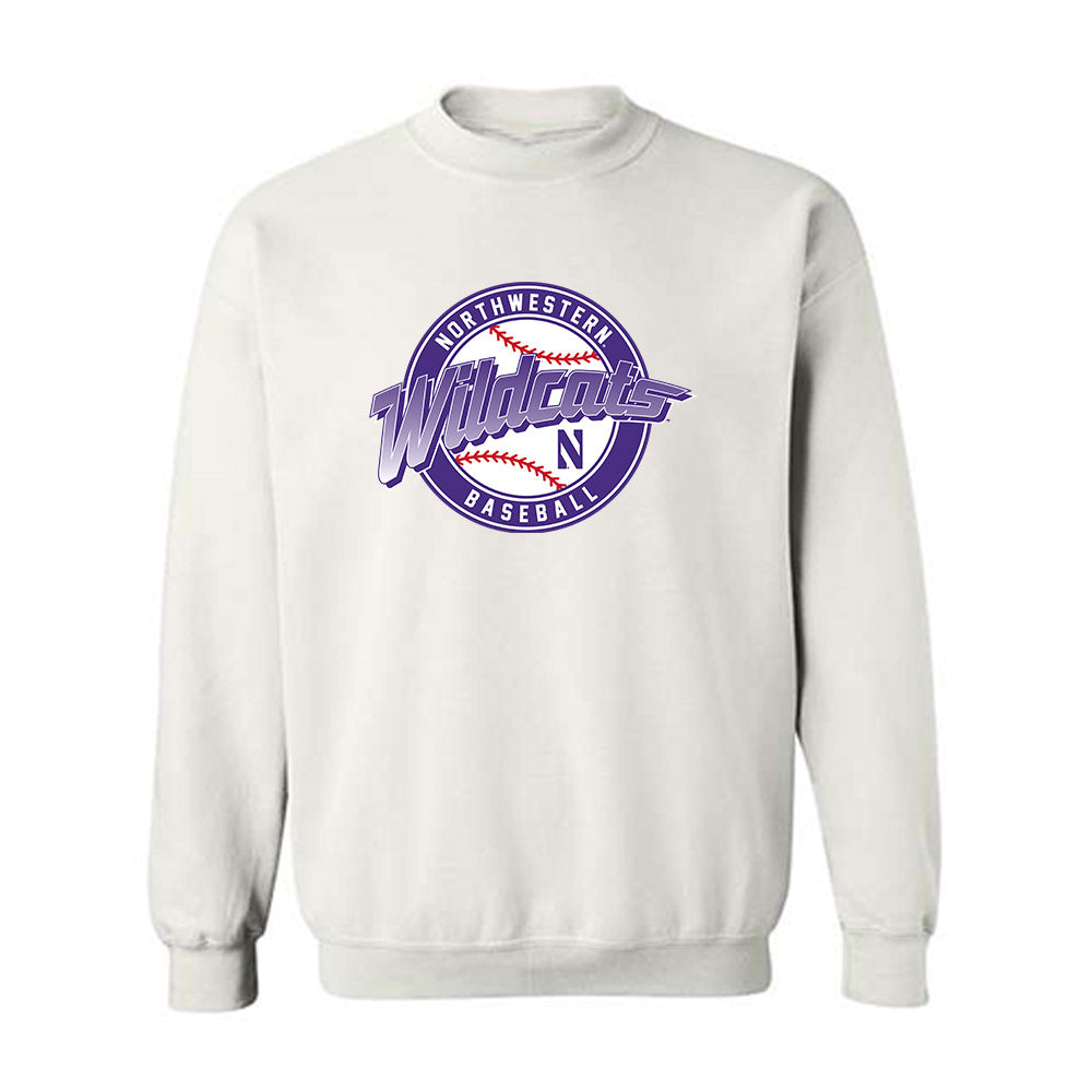 Northwestern - NCAA Baseball : Marty Kaplan - Crewneck Sweatshirt-0