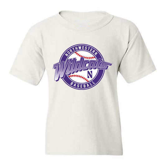 Northwestern - NCAA Baseball : Jake Rifenburg - Youth T-Shirt-0