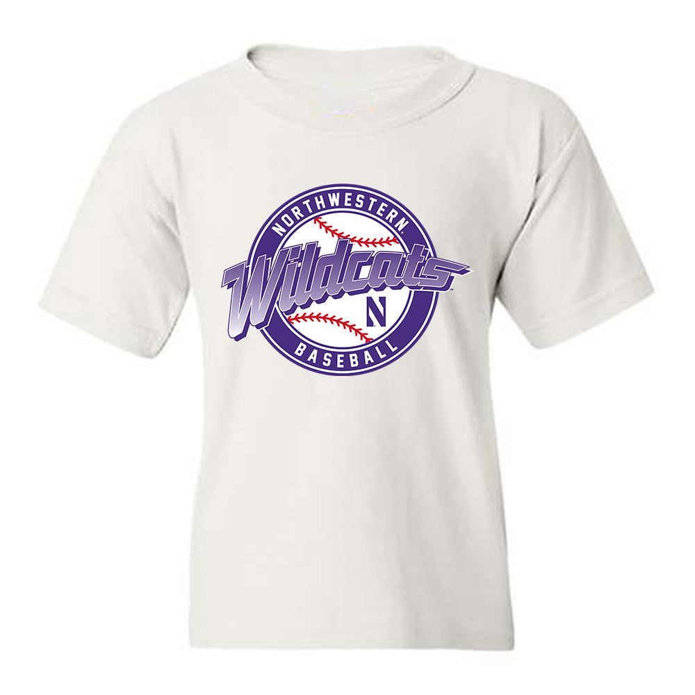 Northwestern - NCAA Baseball : Jack Lausch - Youth T-Shirt-0
