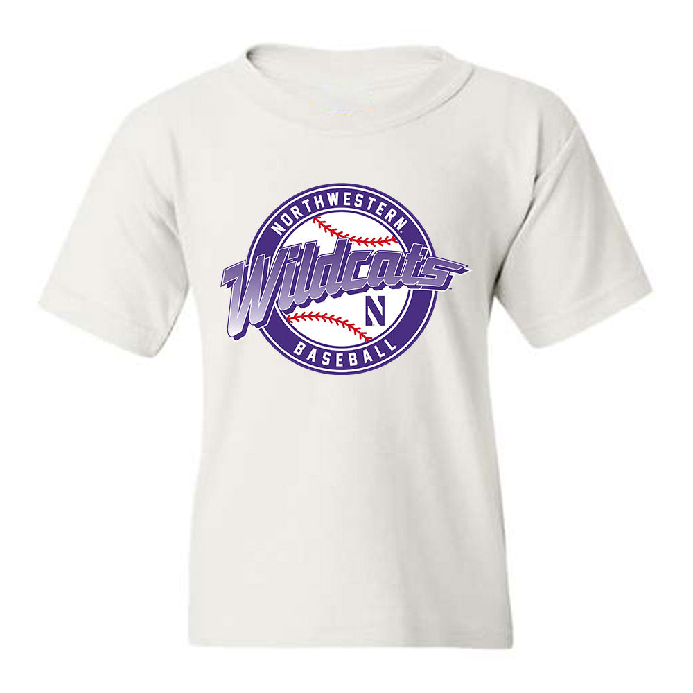 Northwestern - NCAA Baseball : Drew Dickson - Sports Shersey Youth T-Shirt