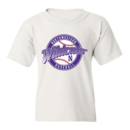 Northwestern - NCAA Baseball : Sam Hliboki - Youth T-Shirt-0