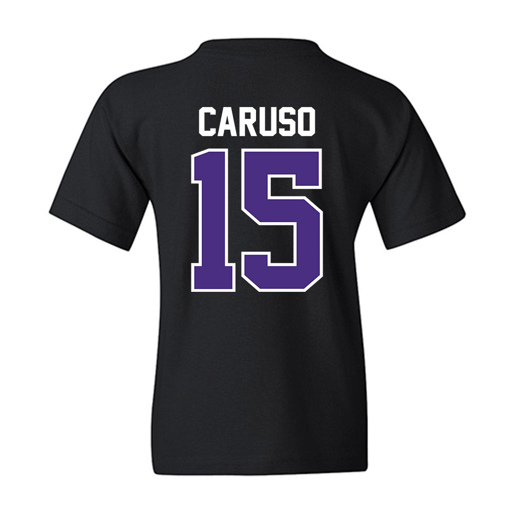 Northwestern - NCAA Baseball : Charlie Caruso - Youth T-Shirt-1