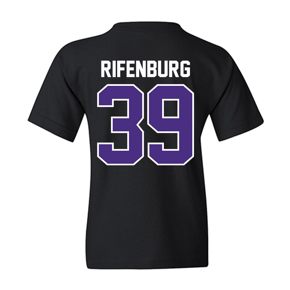 Northwestern - NCAA Baseball : Jake Rifenburg - Youth T-Shirt-1