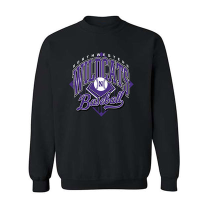 Northwestern - NCAA Baseball : Marty Kaplan - Crewneck Sweatshirt-0