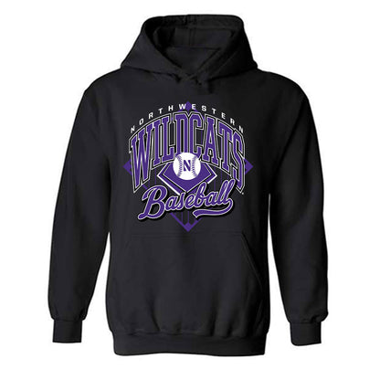 Northwestern - NCAA Baseball : Josh Ramos - Sports Shersey Hooded Sweatshirt