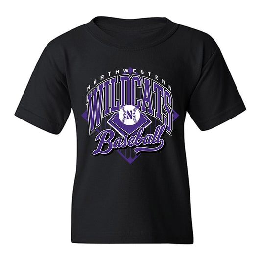 Northwestern - NCAA Baseball : Charlie Caruso - Youth T-Shirt-0
