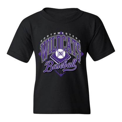 Northwestern - NCAA Baseball : Owen McElfatrick - Youth T-Shirt