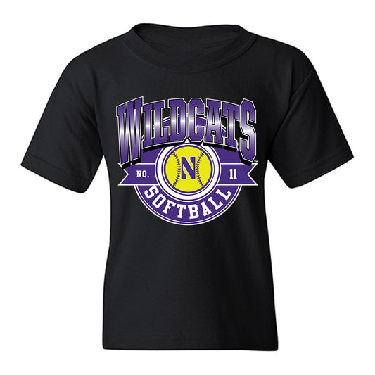 Northwestern - NCAA Softball : Gigi Ganje - Youth T-Shirt-0