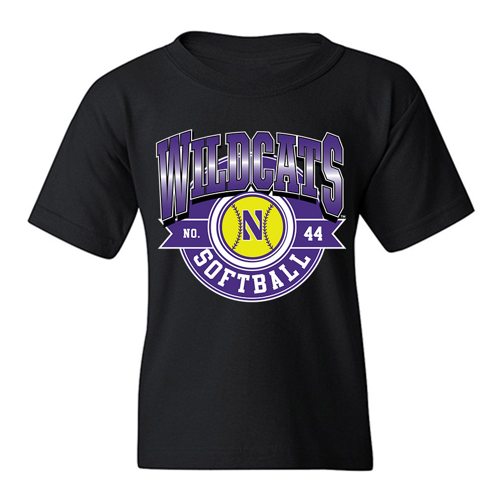 Northwestern - NCAA Softball : Teagan McCue - Youth T-Shirt-0