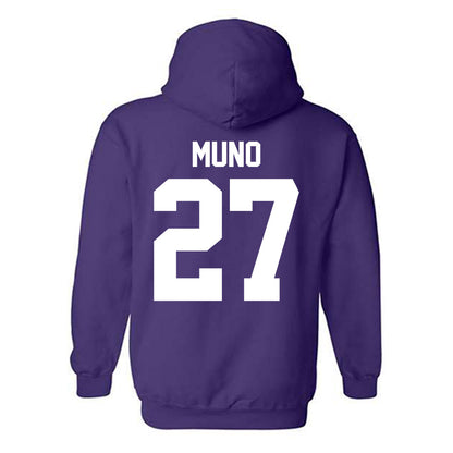 Northwestern - NCAA Softball : Ainsley Muno - Sports Shersey Hooded Sweatshirt-1