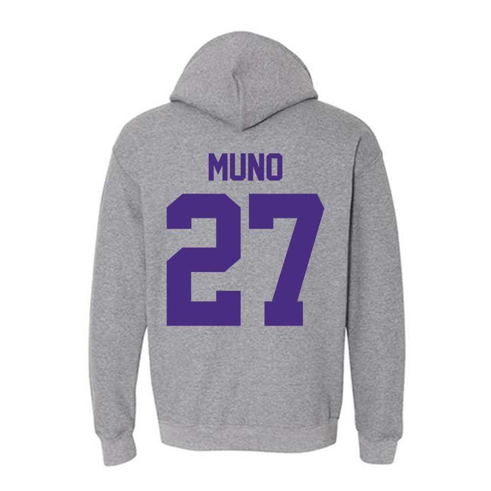 Northwestern - NCAA Softball : Ainsley Muno - Sports Shersey Hooded Sweatshirt-1