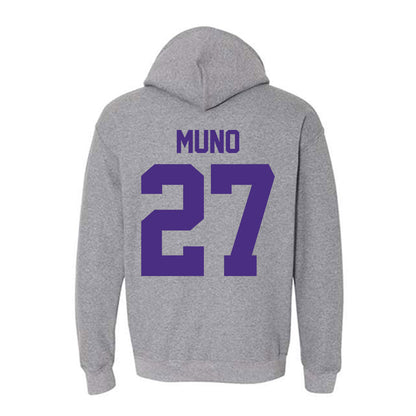 Northwestern - NCAA Softball : Ainsley Muno - Sports Shersey Hooded Sweatshirt-1