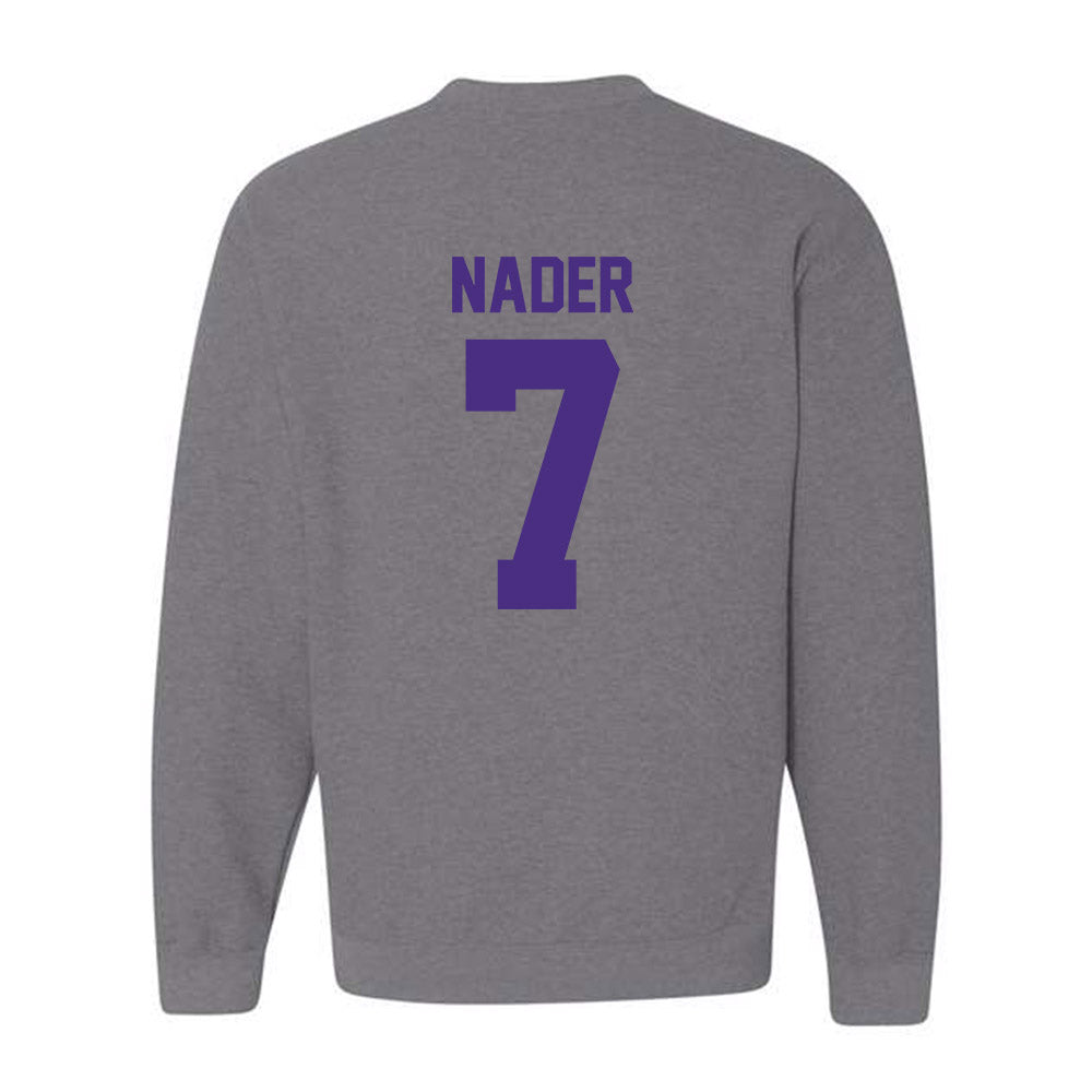 Northwestern - NCAA Softball : Kelsey Nader - Sports Shersey Crewneck Sweatshirt-1