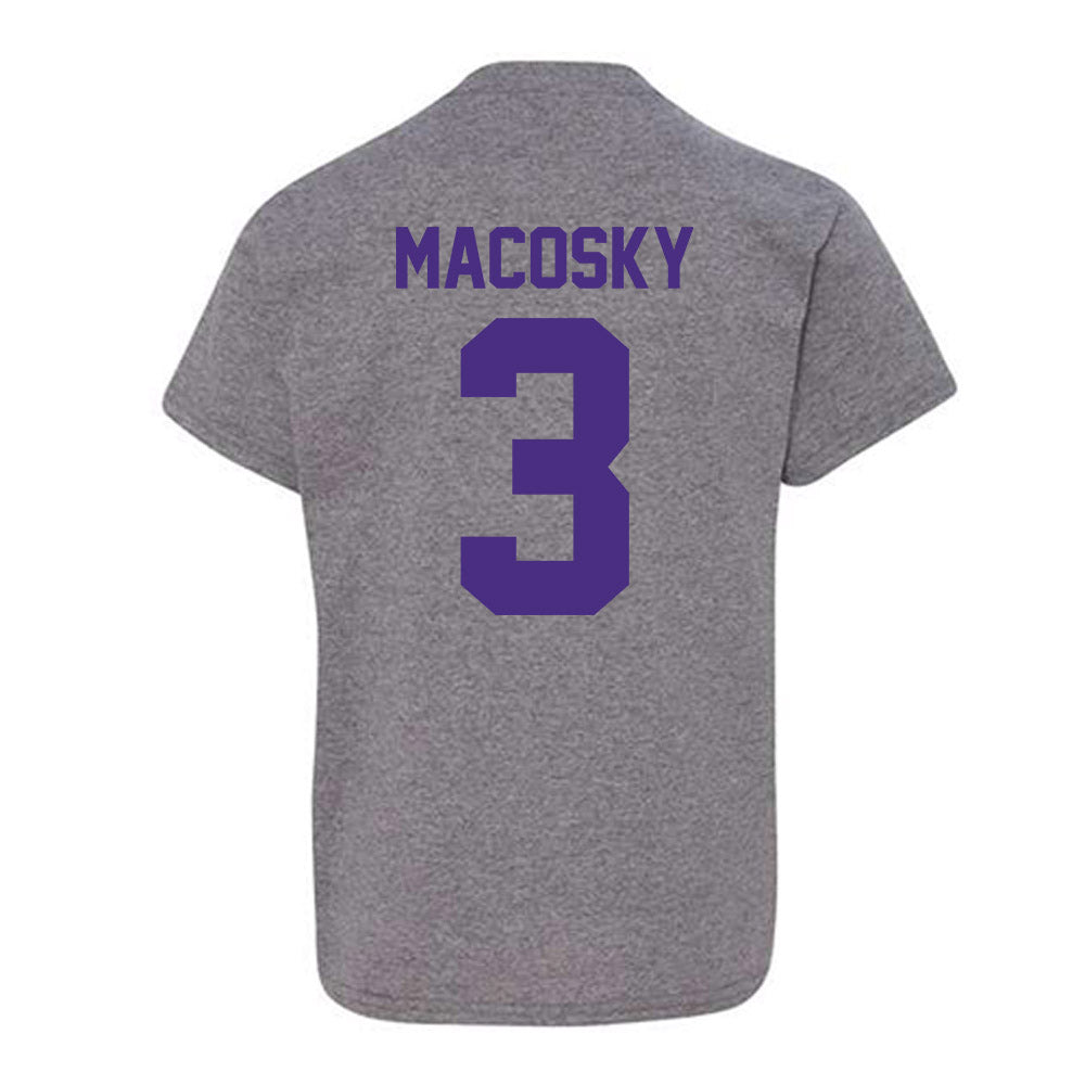 Northwestern - NCAA Softball : Laine Macosky - Sports Shersey Youth T-Shirt-1