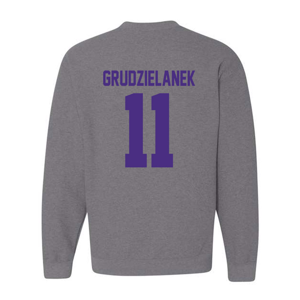 Northwestern - NCAA Softball : Riley Grudzielanek - Sports Shersey Crewneck Sweatshirt-1