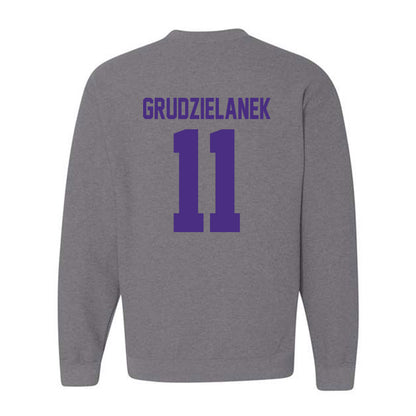 Northwestern - NCAA Softball : Riley Grudzielanek - Sports Shersey Crewneck Sweatshirt-1