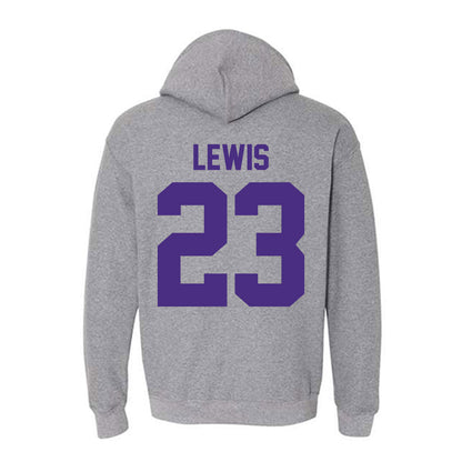 Northwestern - NCAA Softball : Hunter Lewis - Sports Shersey Hooded Sweatshirt-1