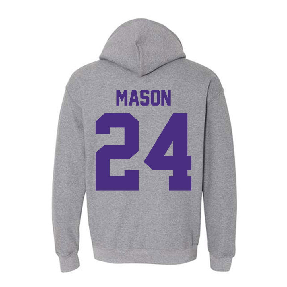 Northwestern - NCAA Softball : Marina Mason - Sports Shersey Hooded Sweatshirt-1
