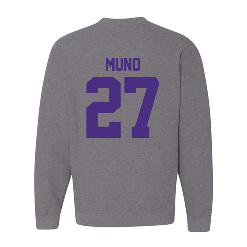 Northwestern - NCAA Softball : Ainsley Muno - Sports Shersey Crewneck Sweatshirt-1