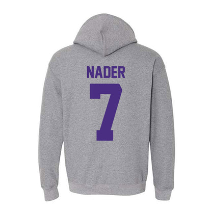 Northwestern - NCAA Softball : Kelsey Nader - Sports Shersey Hooded Sweatshirt-1