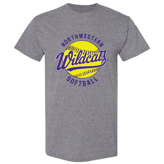 Northwestern - NCAA Softball : Gigi Ganje - Sports Shersey T-Shirt-0