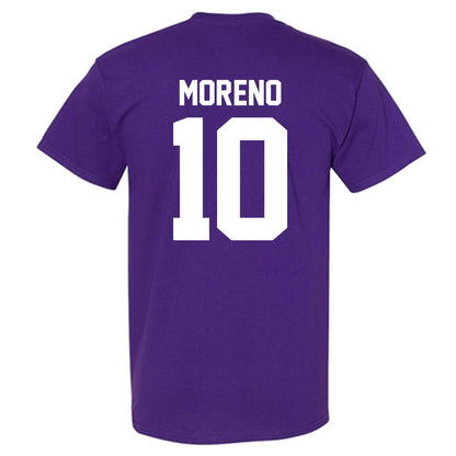 Northwestern - NCAA Women's Basketball : Sandra Moreno - Sports Shersey T-Shirt-1