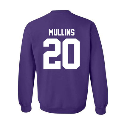 Northwestern - NCAA Men's Basketball : Justin Mullins - Sports Shersey Crewneck Sweatshirt