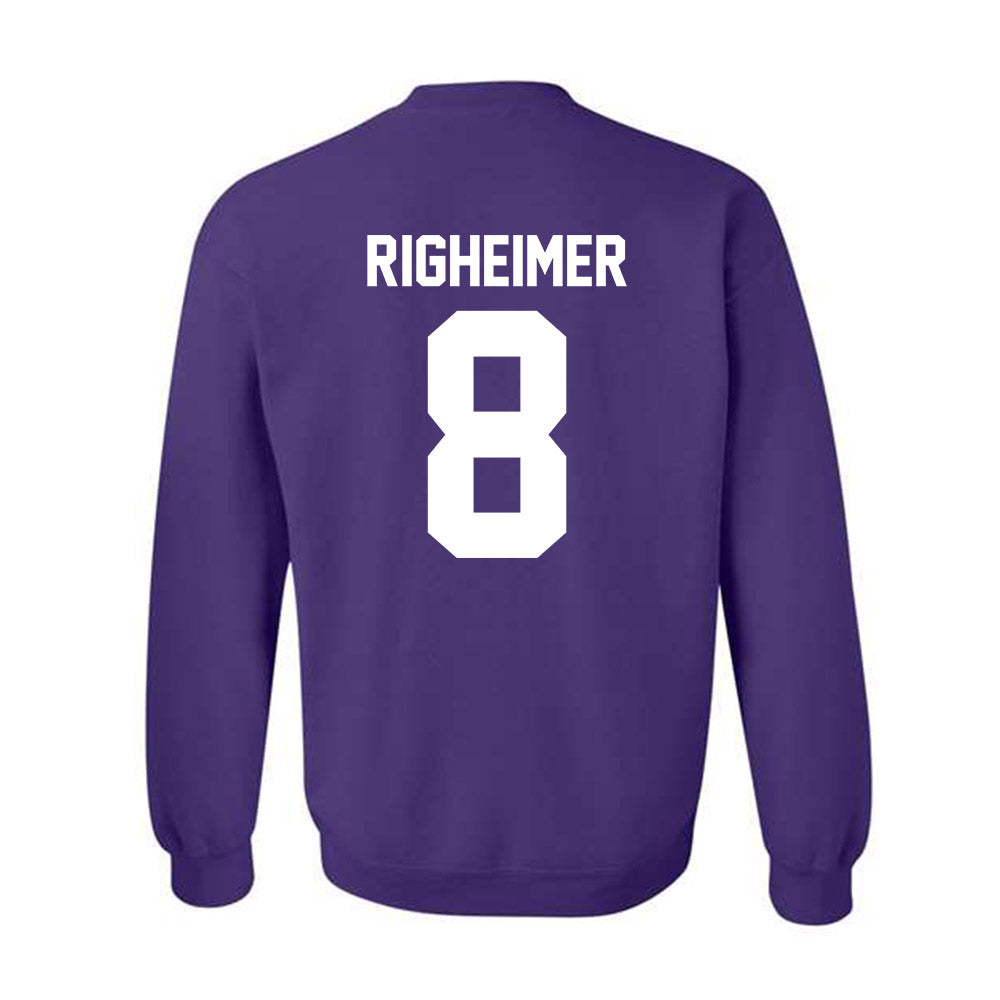 Northwestern - NCAA Women's Basketball : Kat Righeimer - Sports Shersey Crewneck Sweatshirt