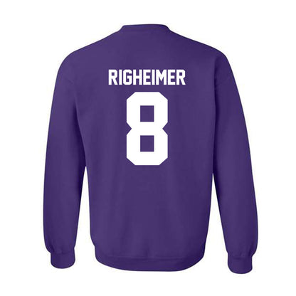 Northwestern - NCAA Women's Basketball : Kat Righeimer - Sports Shersey Crewneck Sweatshirt