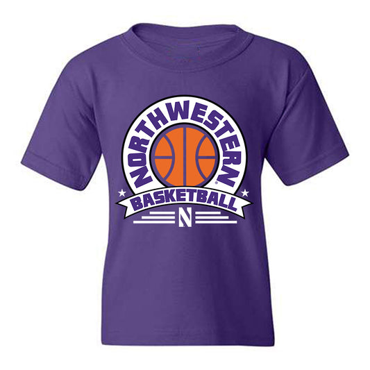 Northwestern - NCAA Women's Basketball : Sandra Moreno - Sports Shersey Youth T-Shirt-0