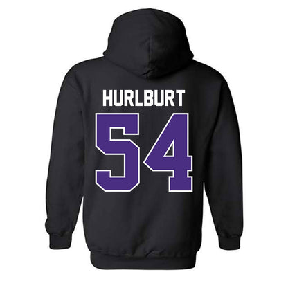 Northwestern - NCAA Men's Basketball : Gus Hurlburt - Sports Shersey Hooded Sweatshirt-1