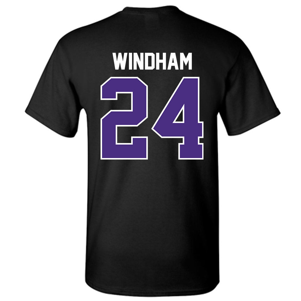 Northwestern - NCAA Men's Basketball : KJ Windham - Sports Shersey T-Shirt