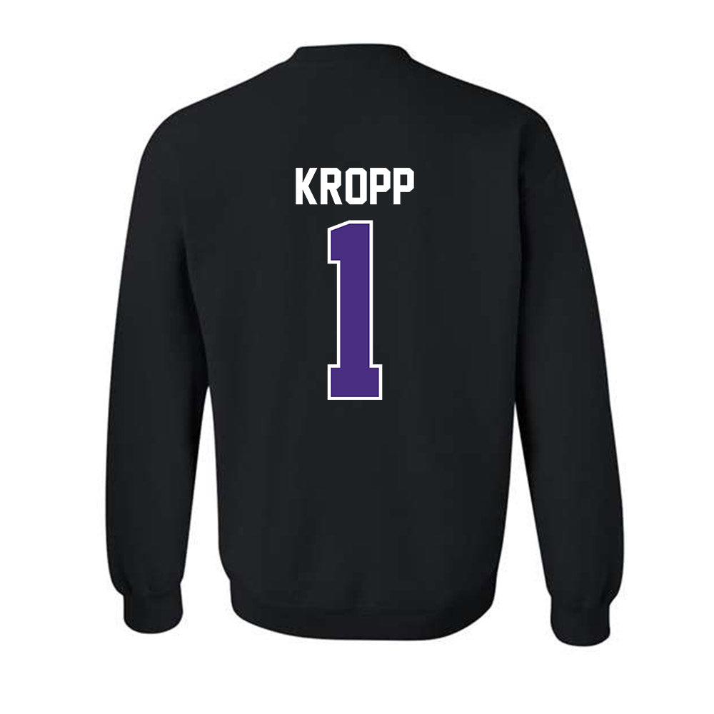 Northwestern - NCAA Men's Basketball : Tyler Kropp - Sports Shersey Crewneck Sweatshirt-1