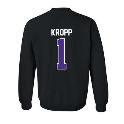 Northwestern - NCAA Men's Basketball : Tyler Kropp - Sports Shersey Crewneck Sweatshirt-1
