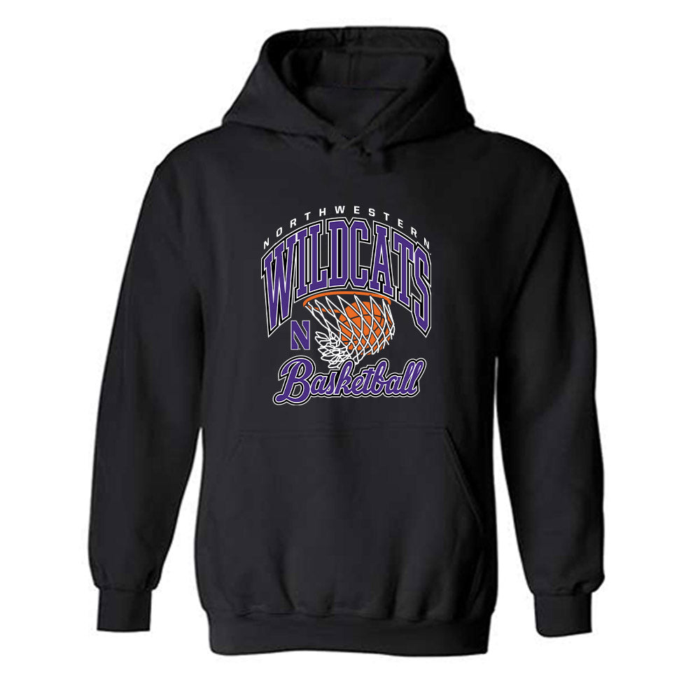 Northwestern - NCAA Men's Basketball : LA Pratt - Sports Shersey Hooded Sweatshirt-0