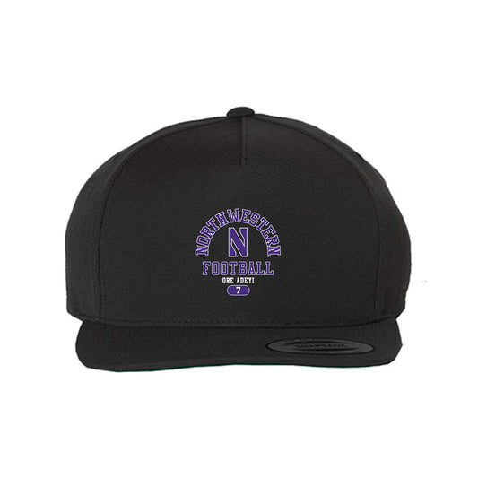 Northwestern - NCAA Football : Ore Adeyi - Snapback Hat