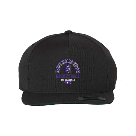Northwestern - NCAA Women's Basketball : Kat Righeimer - Snapback Hat