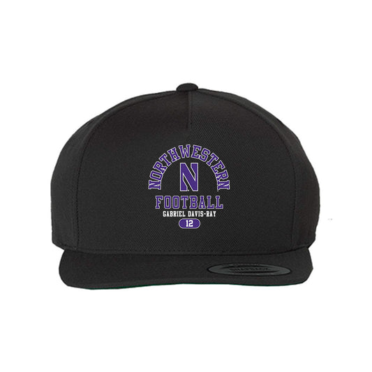Northwestern - NCAA Football : Gabriel Davis-Ray - Snapback Hat-0