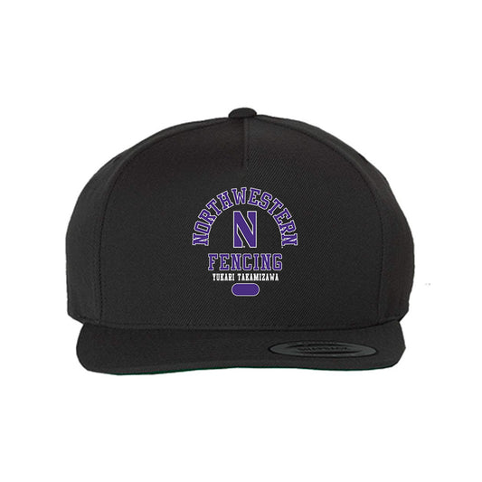 Northwestern - NCAA Women's Fencing : Yukari Takamizawa - Snapback Hat-0