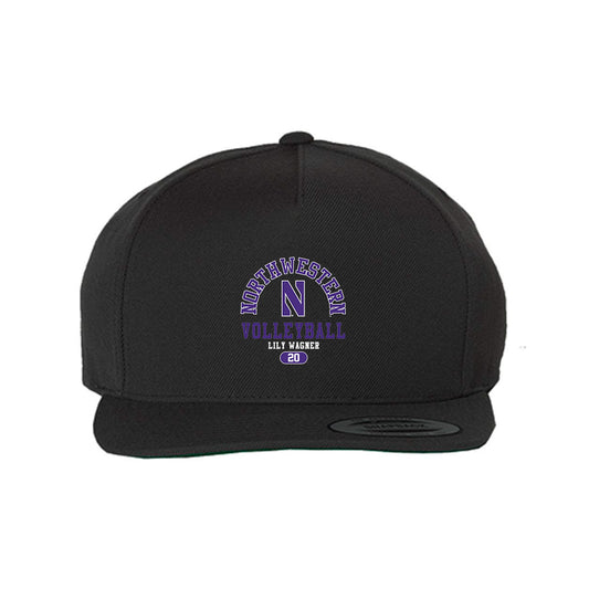 Northwestern - NCAA Women's Volleyball : Lily Wagner - Snapback Hat